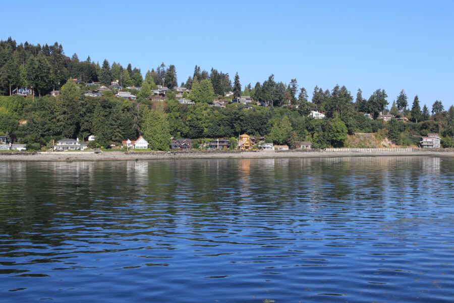 Approaching Bainbridge Island