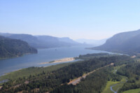 View east from Crown Point