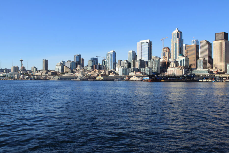 Seattle skyline.