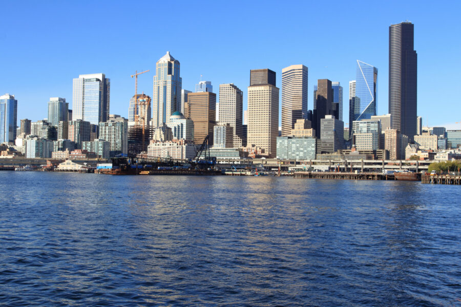 Seattle skyline.