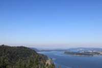 View west from Crown Point.
