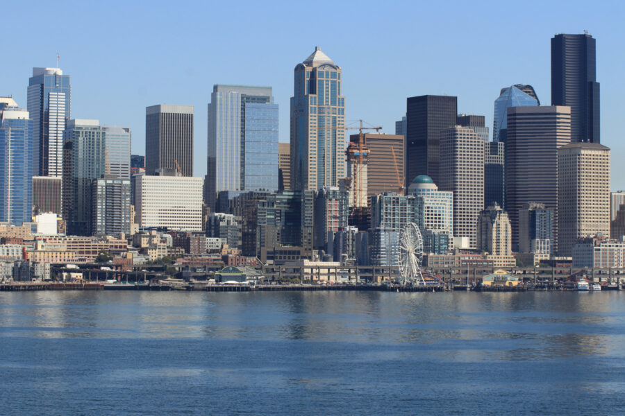 Downtown from the Bainbridge ferry