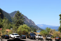 Starvation Creek - surely one of the world's more scenic car parks.
