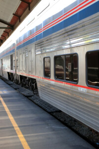 Coast Starlight trackside