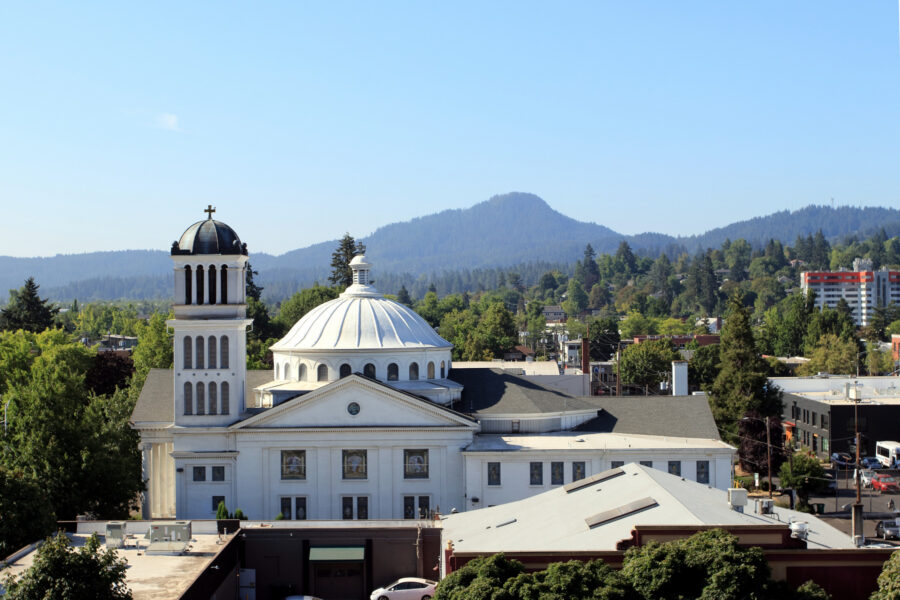 First Christian Church (and views south)