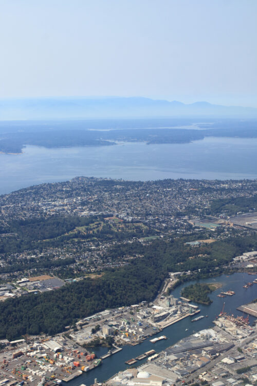 Departing SeaTac