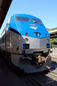 Coast Starlight arrived at Portland