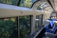 Coast Starlight lounge car