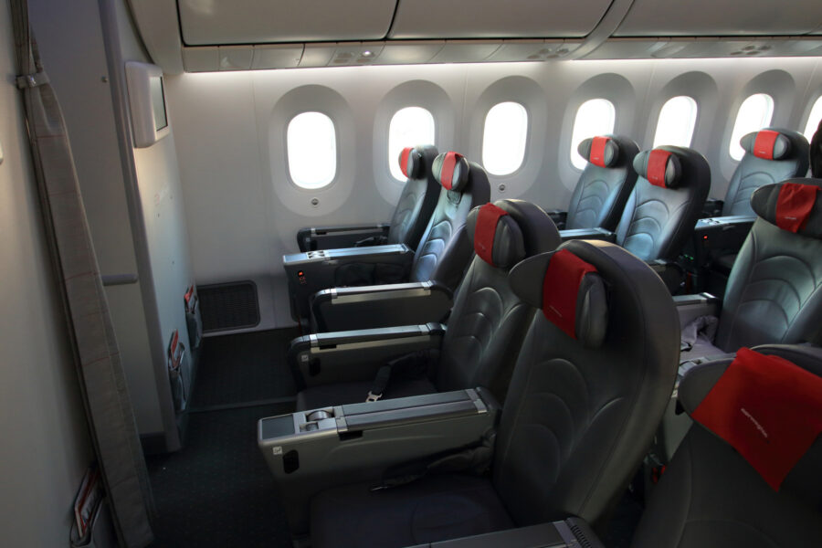Norwegian Premium cabin, 787-9