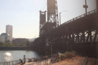 Passing through Portland