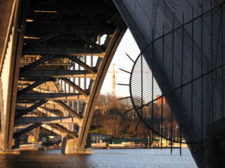 Underneath the Västerbron