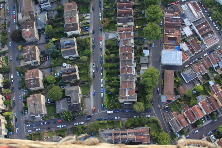 Bristol, straight down
