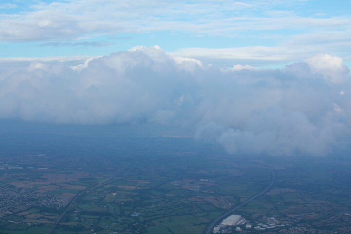 Up in the air