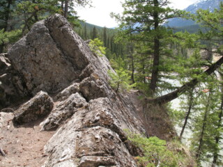 Bouldering in Banff