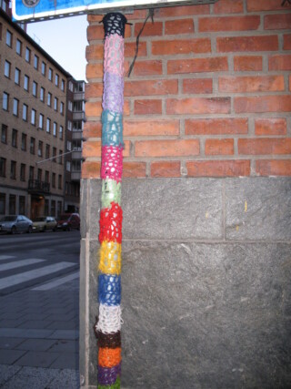 Stockholm yarnbomb