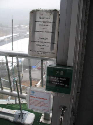 Unhelpful Fire Escape
