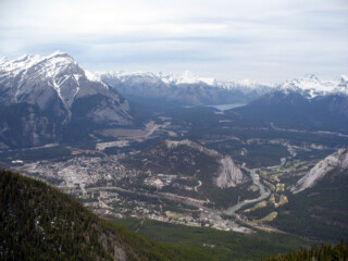 Banff from Sulphur Mountain