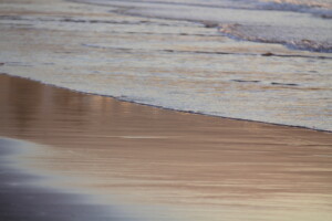 Sunrise and surf