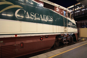 Amtrak Cascades in Seattle