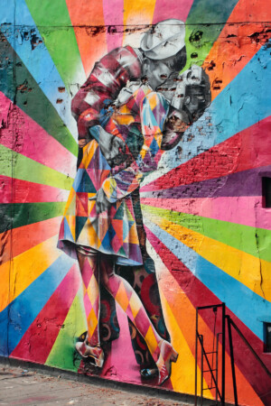 Eduardo Kobra mural at W25th and 10th.