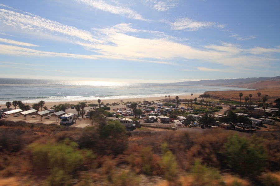 The coastal stretch