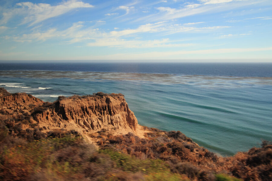 The coastal stretch