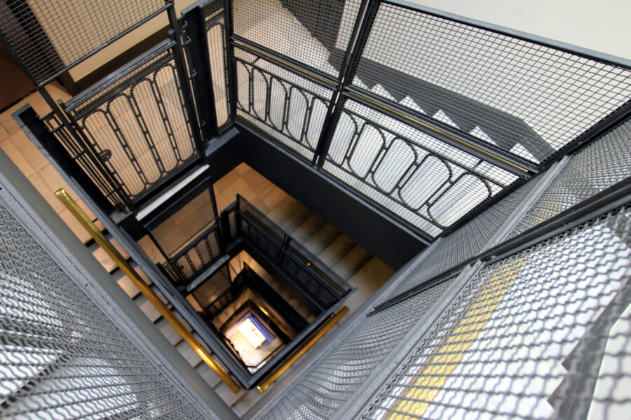 Old lift shaft
