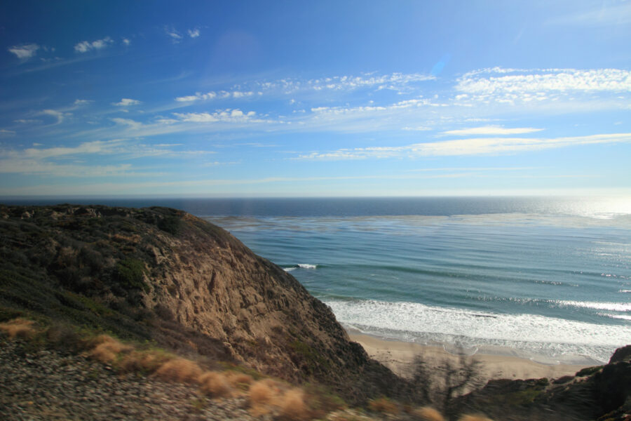 The coastal stretch