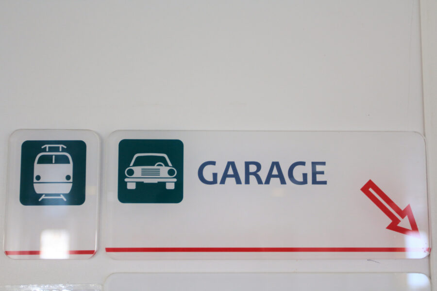 Unusual garage contents