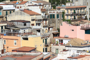 Across the rooftops