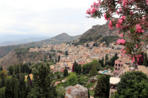 View from Teatro Antico