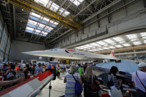 Concorde and crowds