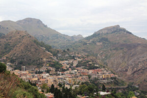 View from Teatro Antico