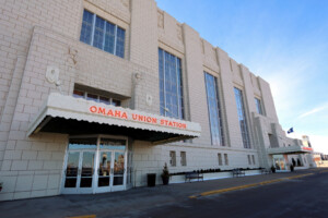 Originally the Omaha Union Station, an art deco masterpiece.