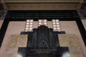 The Great Hall dedication.