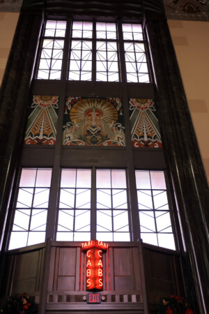 Art Deco details.