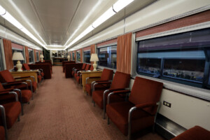 Lounge car.